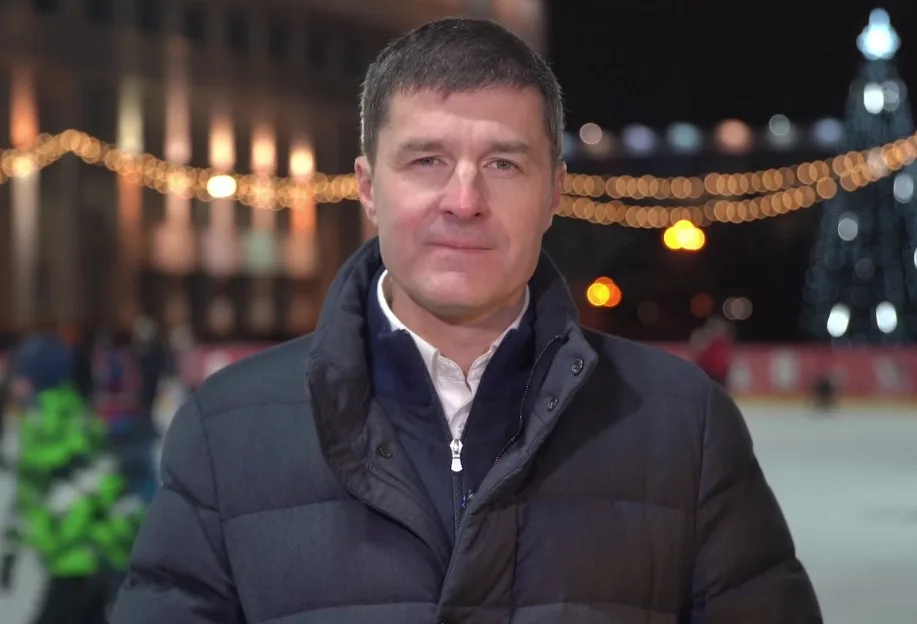 Глава Люберец поздравил жителей округа с Новым Годом!