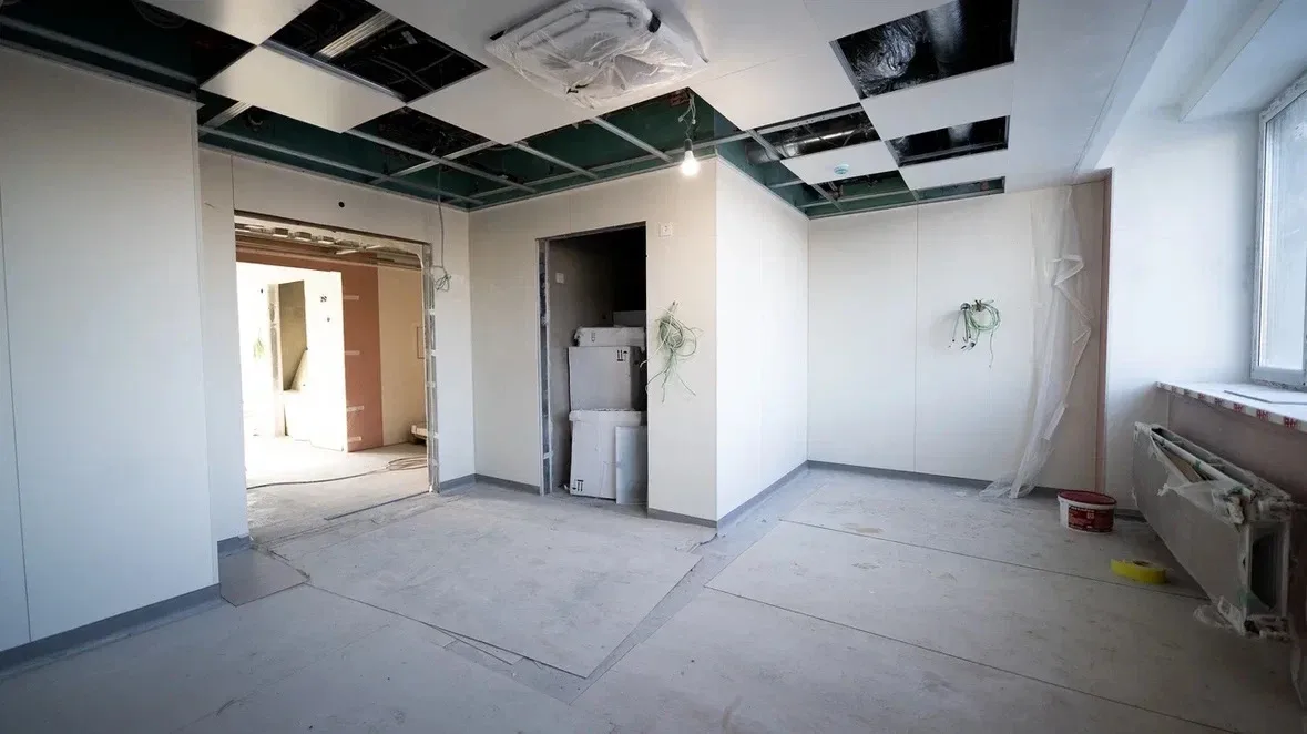 Отделочные работы стартовали в детской больнице Люберец