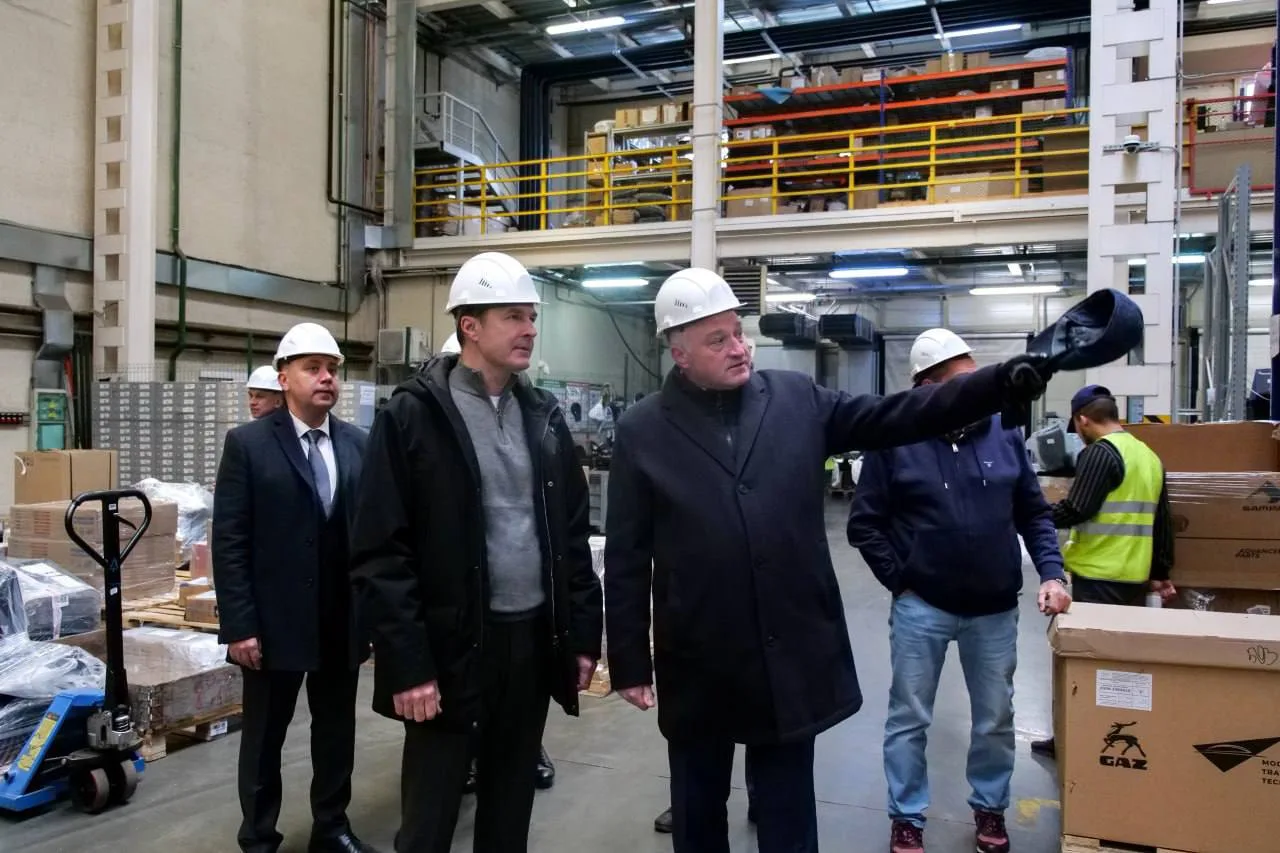 Владимир Волков ознакомился в Люберцах с работой предприятия, поставляющего запчасти автозаводам