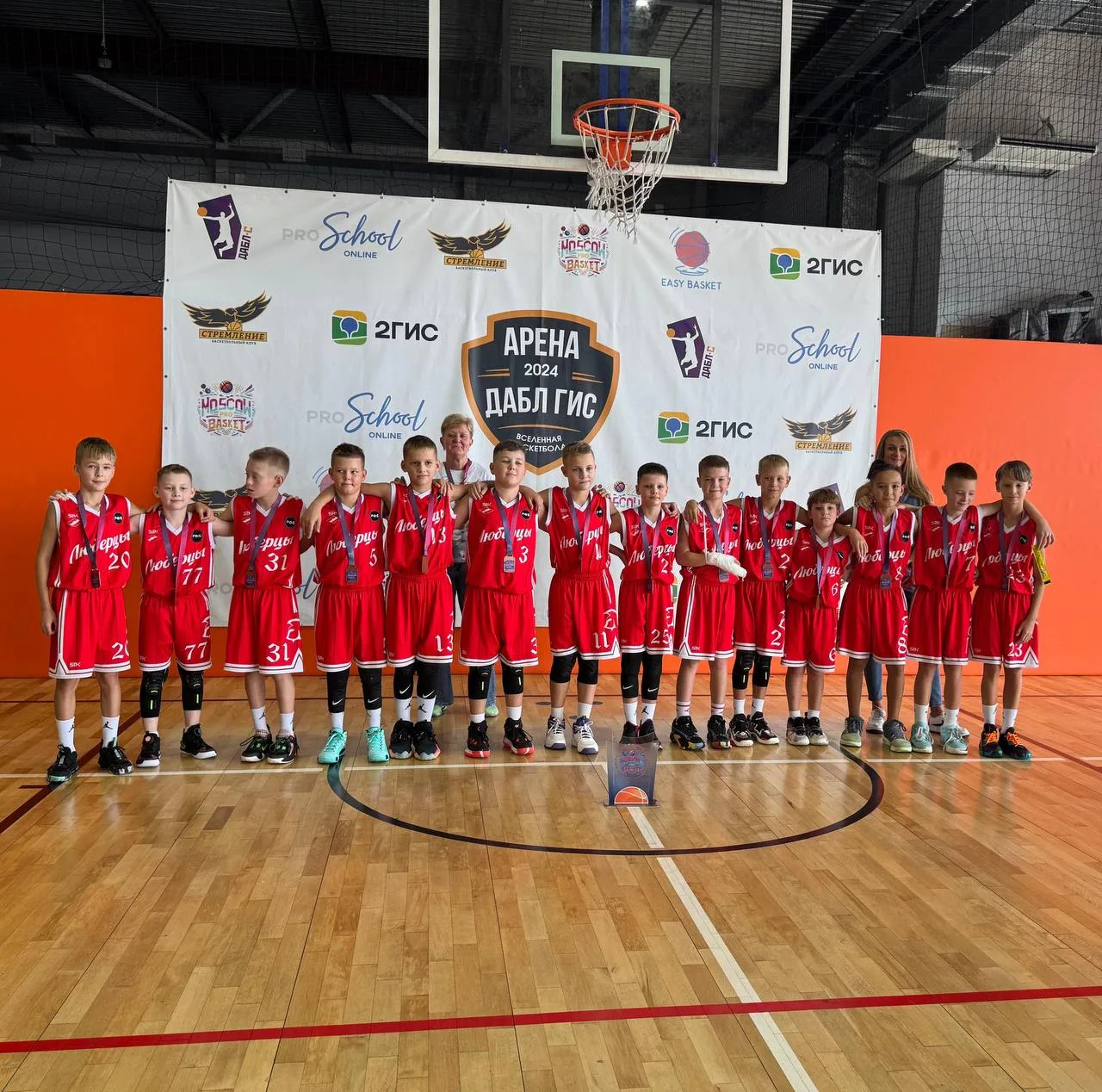 Спортсмены Люберец завоевали бронзу на турнире по баскетболу Moscow Pro Basket