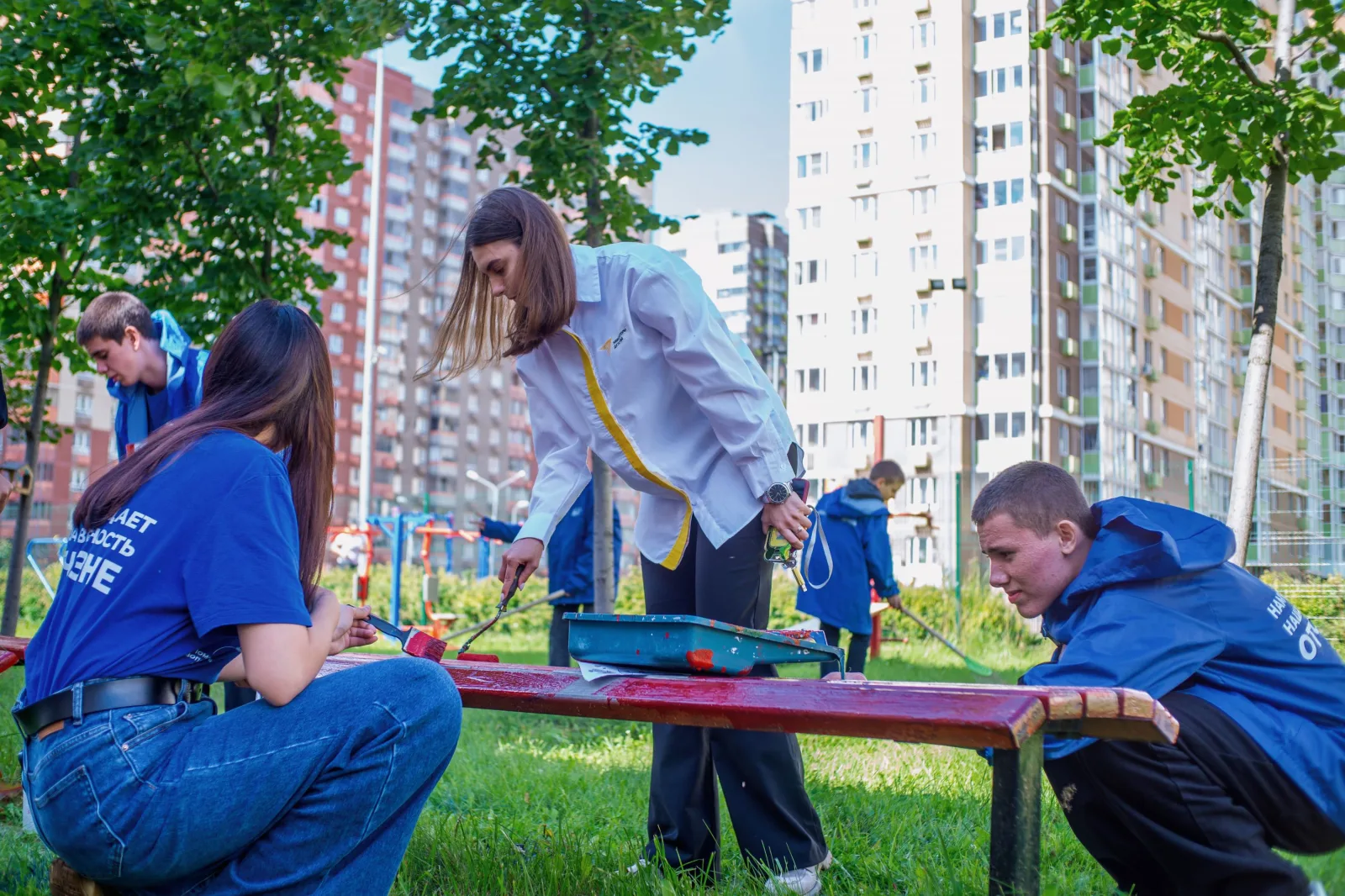 Субботник прошёл в Инженерно-технологическом лицее Люберец