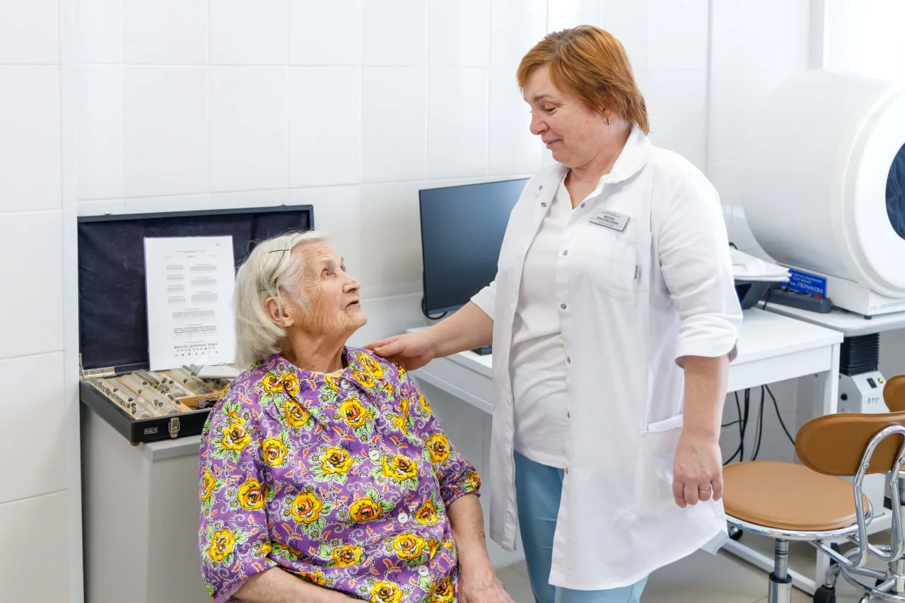 Врачи Люберец спасли зрение 98-летней пациентке