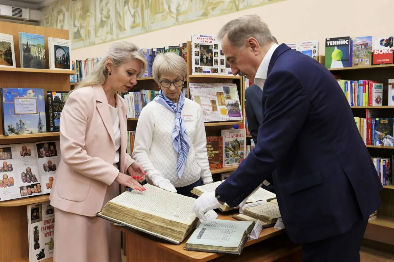 В библиотеке Люберец хранятся более 700 уникальных старинных книг