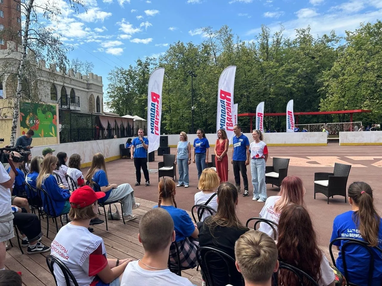 Люберецкие молодогвардейцы приняли участие в патриотической акции в рамках проекта «Наставник Z»