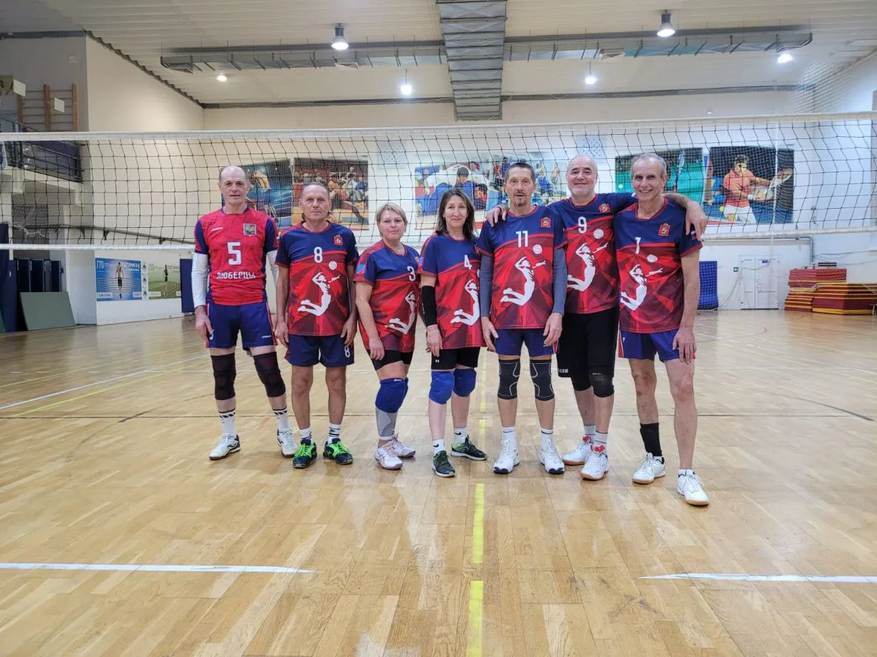 Команда «Активного долголетия» из Люберец завоевала золото областного турнира по волейболу