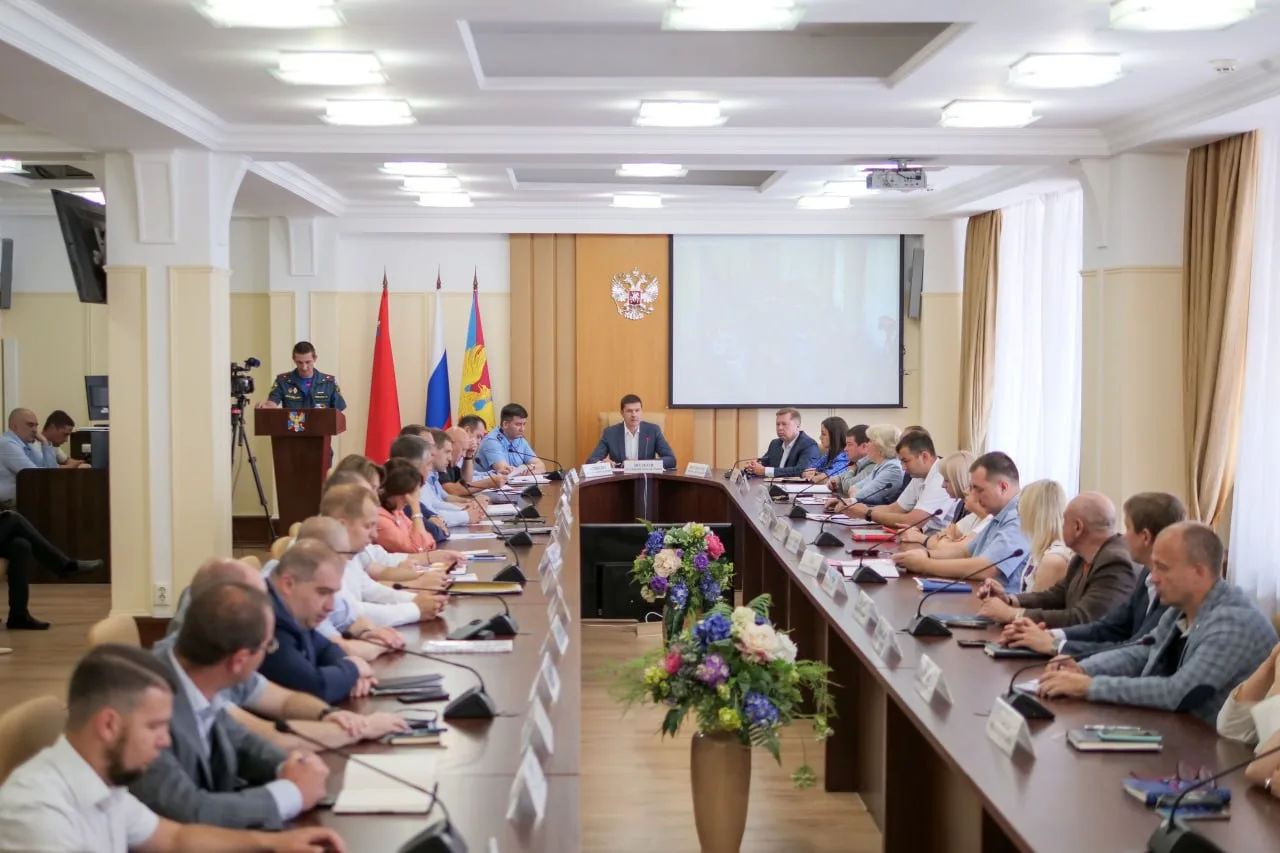 Владимир Волков провел оперативное совещание в Люберцах