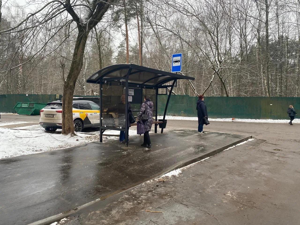 Новые остановочные павильоны установили в Люберцах