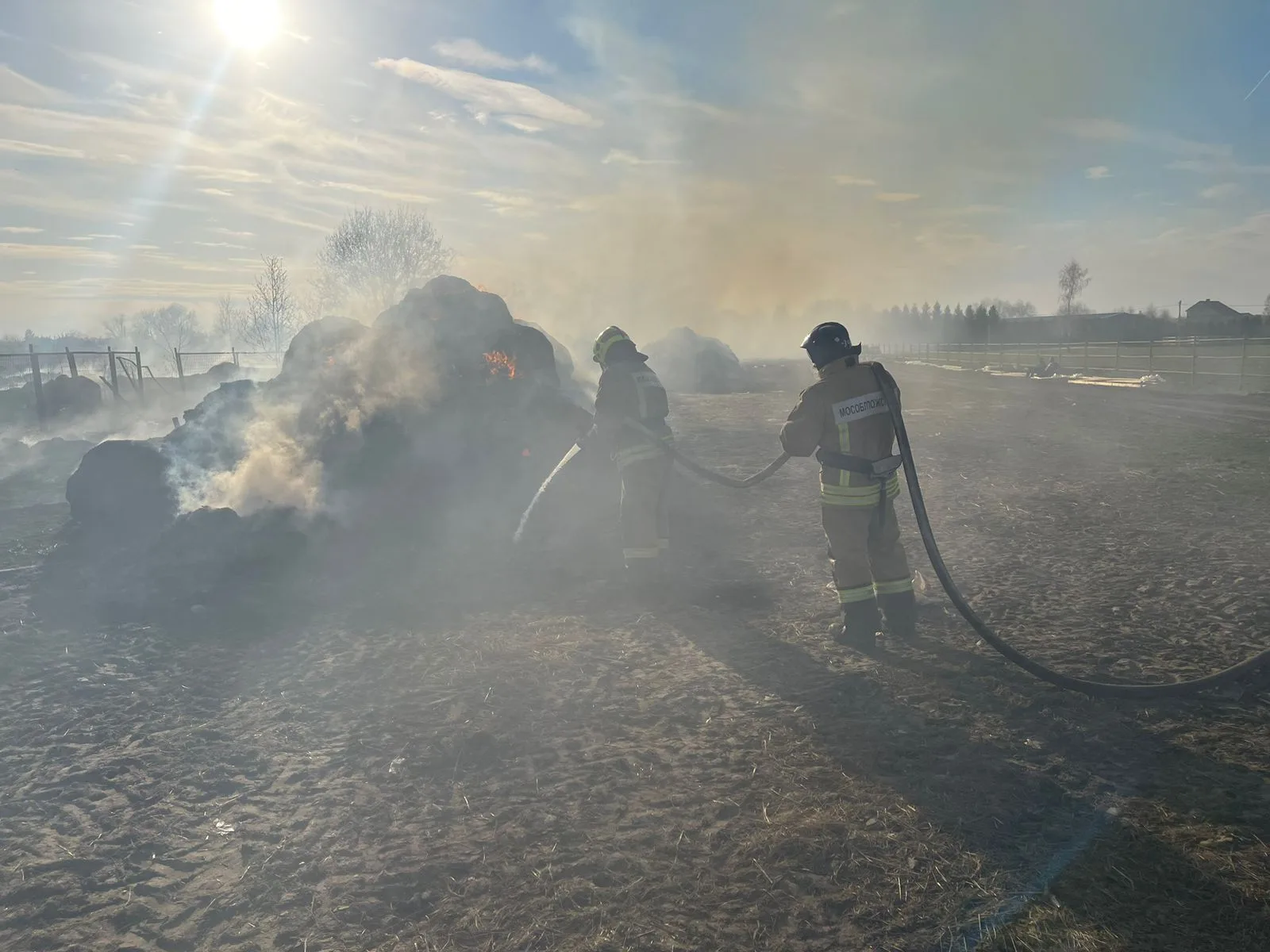 Жителям Люберец напомнили о том, что за поджог травы предусмотрено наказание
