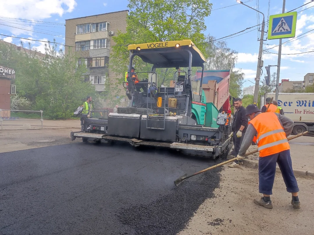 Более километра нового дорожного покрытия уложат на улице С.П. Попова в Люберцах