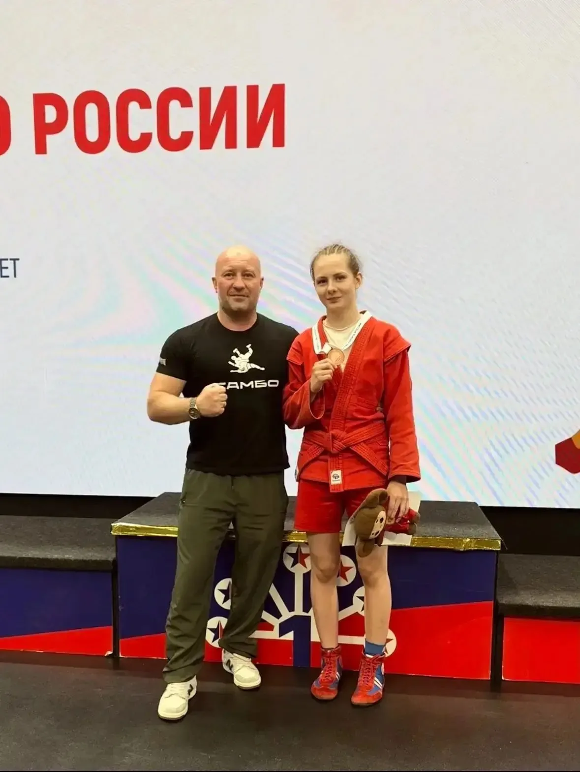 Люберецкая спортсменка завоевала бронзовую медаль на Первенстве России по самбо