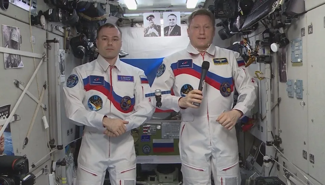 Экипаж МКС поздравил люберчан с юбилеем города
