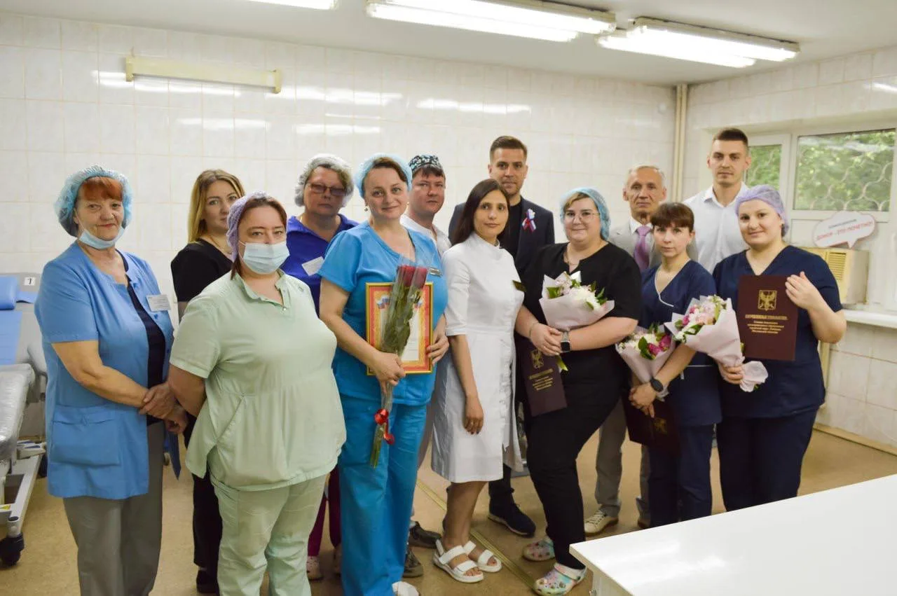 Медицинским работникам вручили благодарности от Совета депутатов Люберец