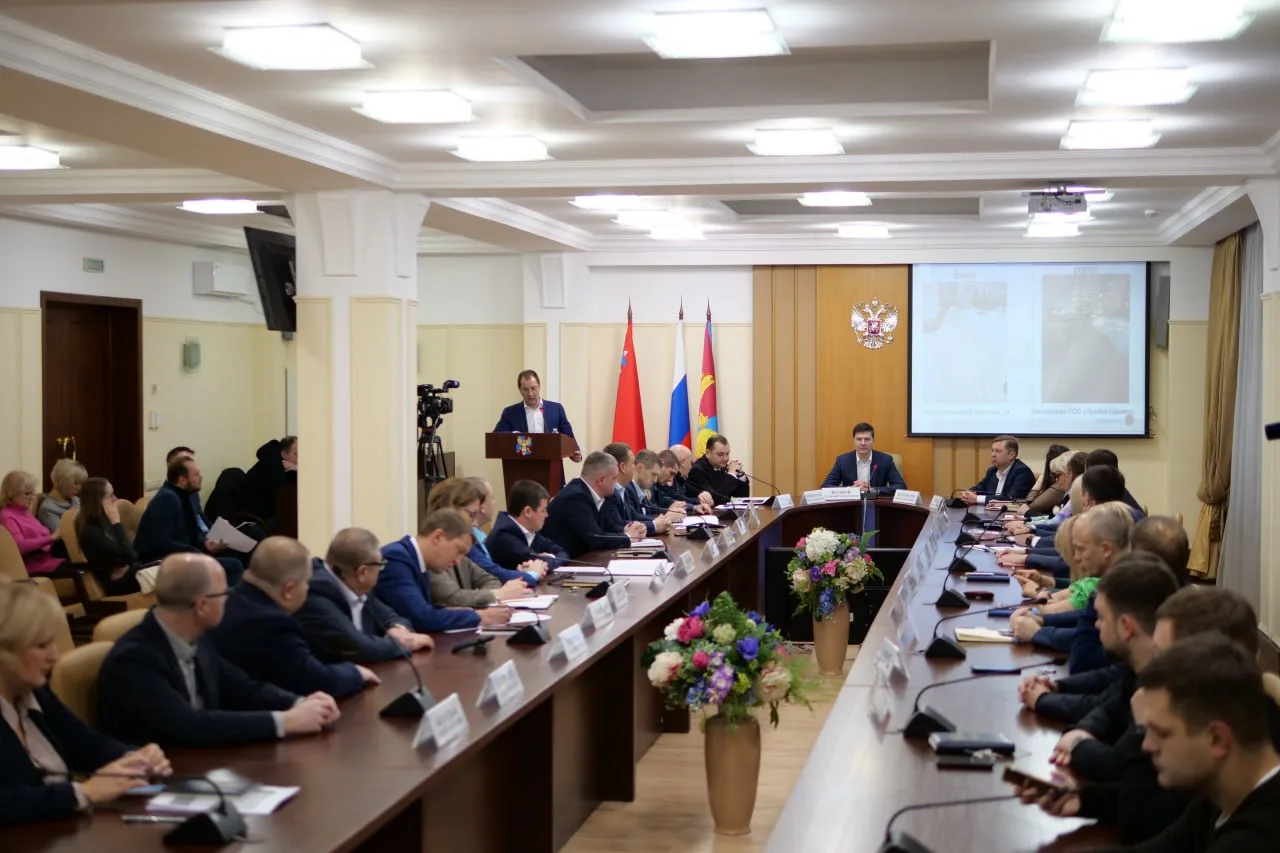 Владимир Волков провел оперативное совещание в Люберцах