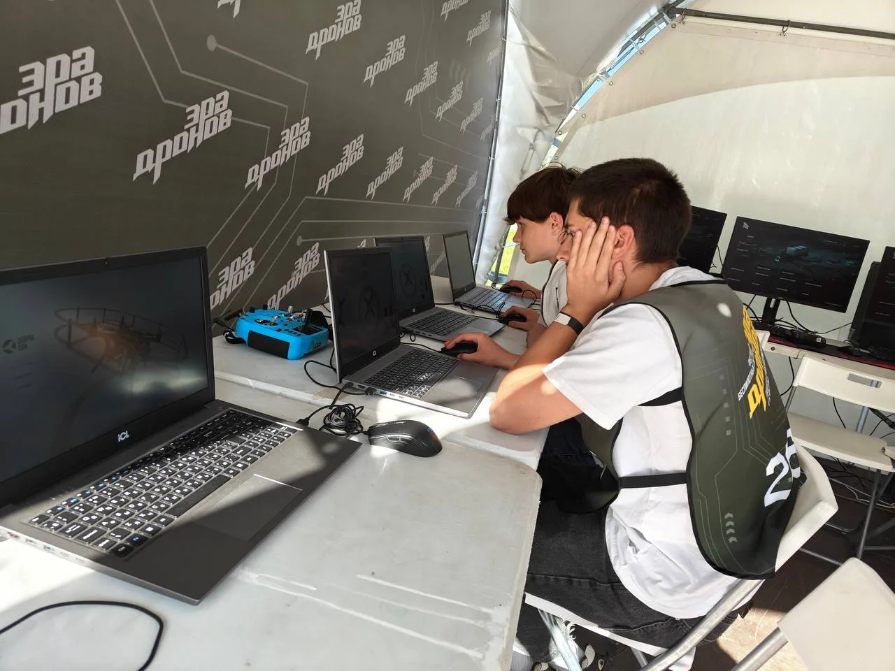 Школьники Люберец стали серебряными призёрами Первого регионального фестиваля FPV-дронов