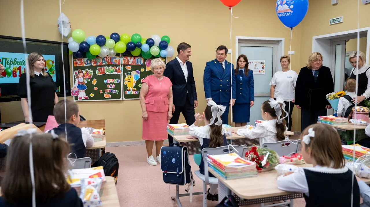 Две школы после капремонта открыли в Люберцах 1 сентября