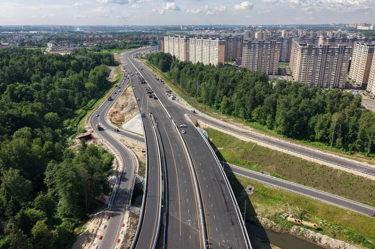 В Подмосковье запустили рабочее движение по участку ЮЛА от Егорьевского шоссе до М-12 «Восток»