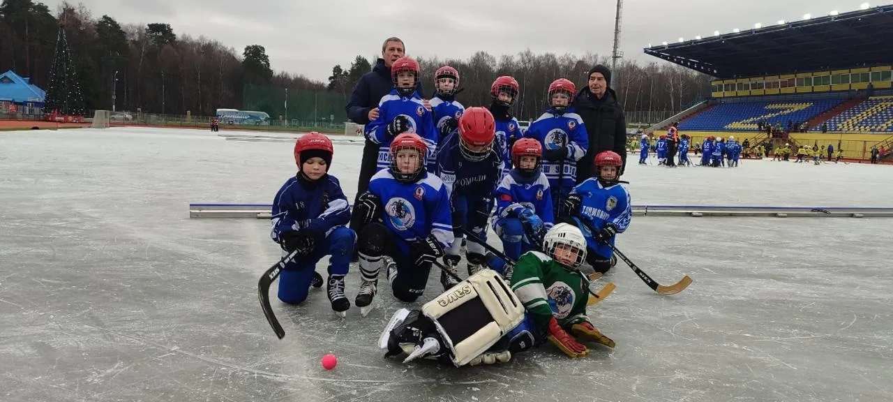 Команда из Люберец представляет округ в Детской хоккейной лиге по хоккею с мячом