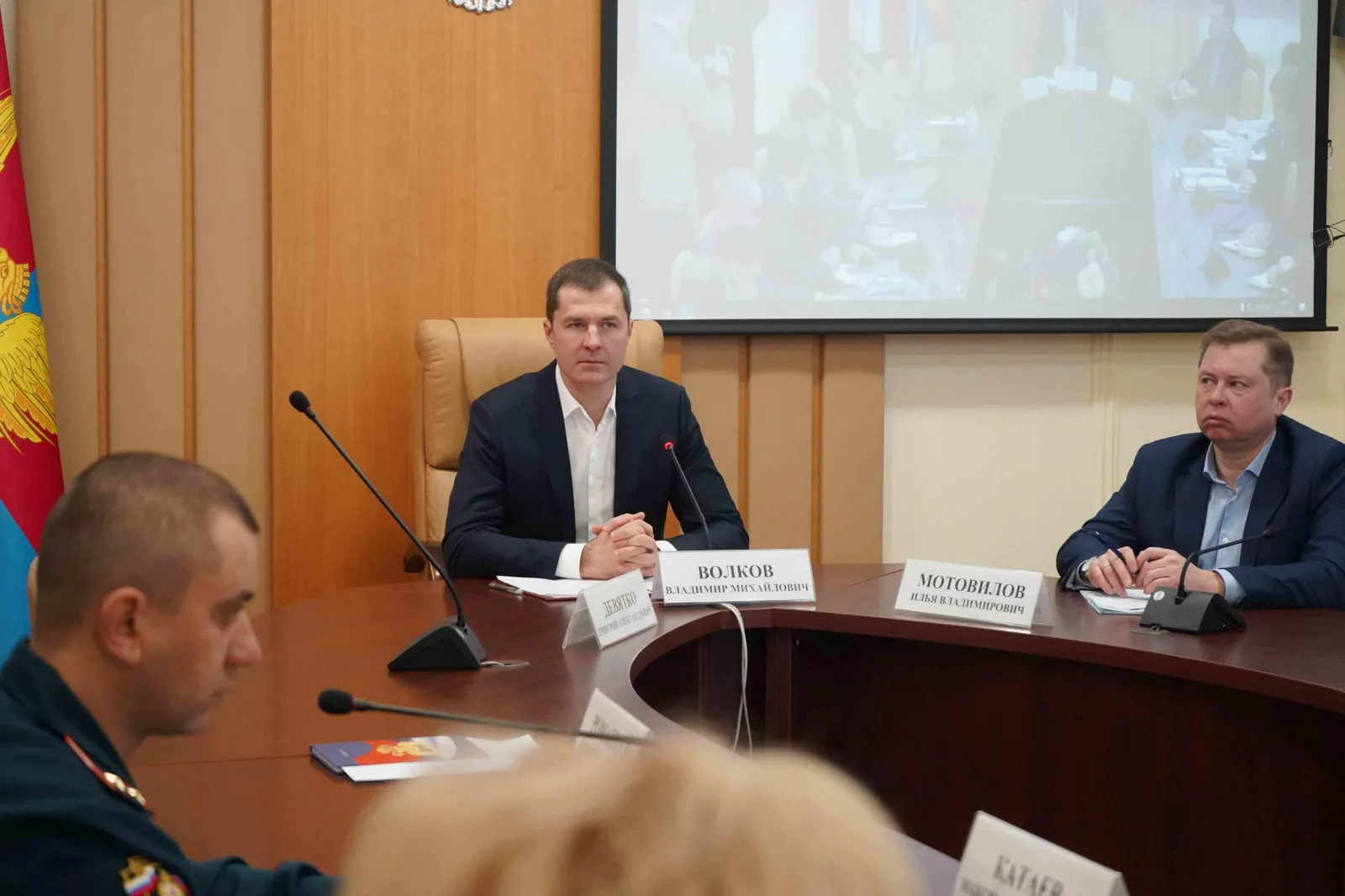 Владимир Волков провел оперативное совещание в Люберцах