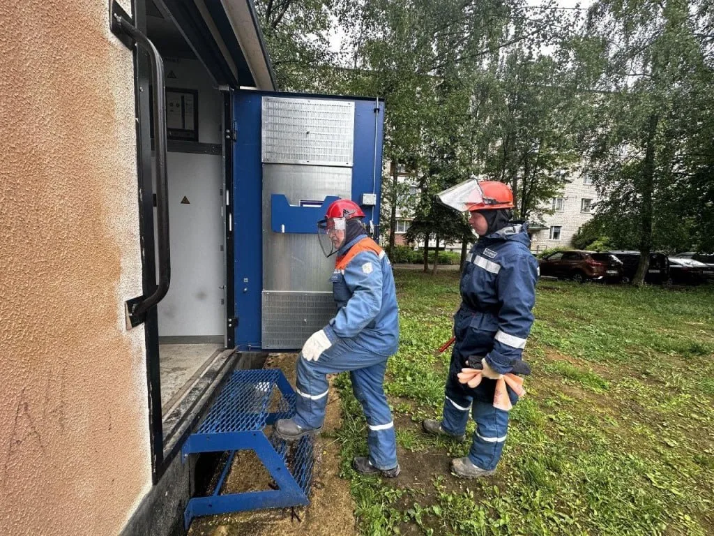 Капитальный ремонт оборудования в распределительной трансформаторной подстанции на Быковском шоссе в Люберцах выполнили энергетики