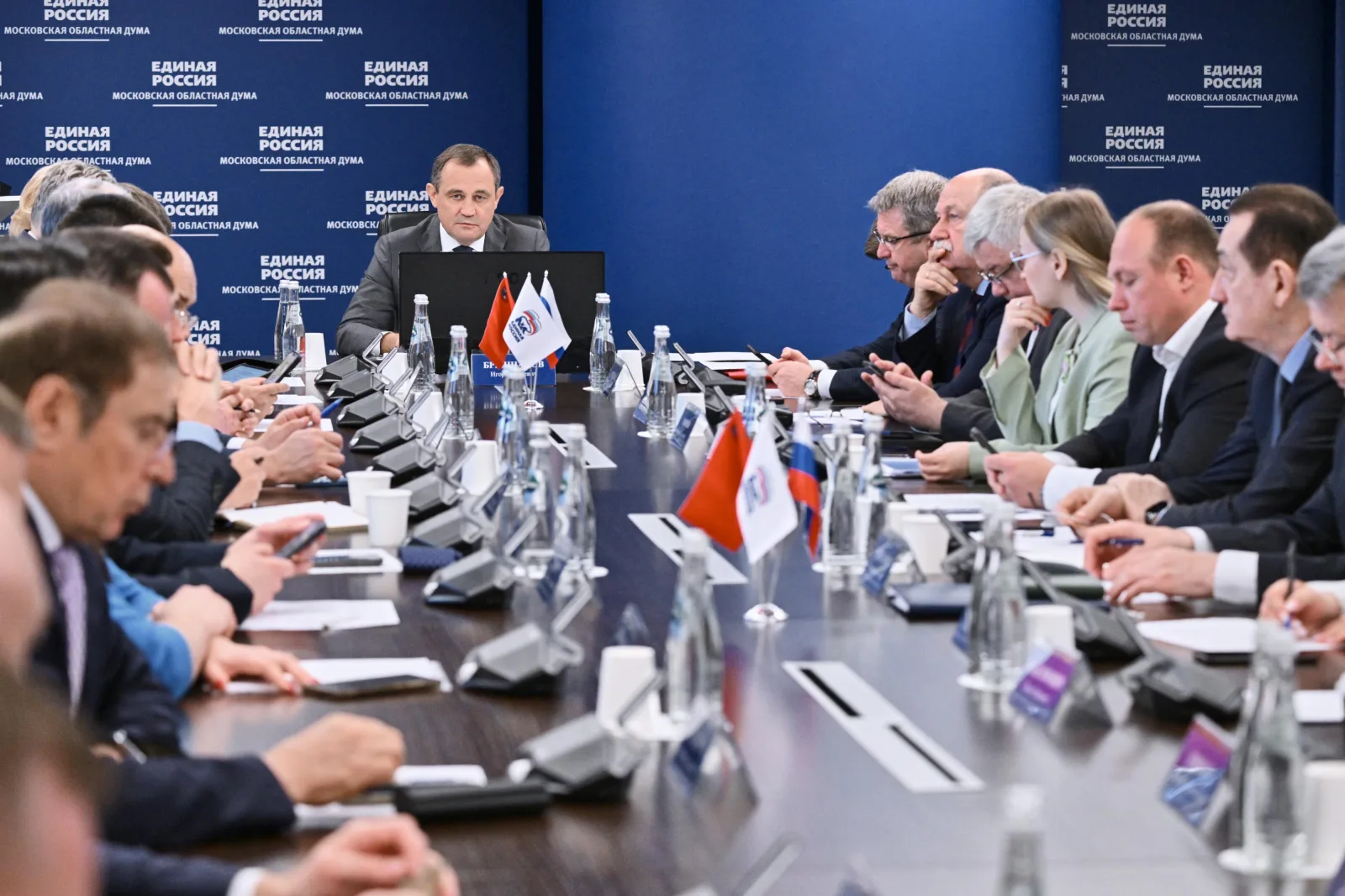 В Мособлдуме подвели итоги работы фракций «Единая Россия» в муниципальных Советах депутатов за апрель