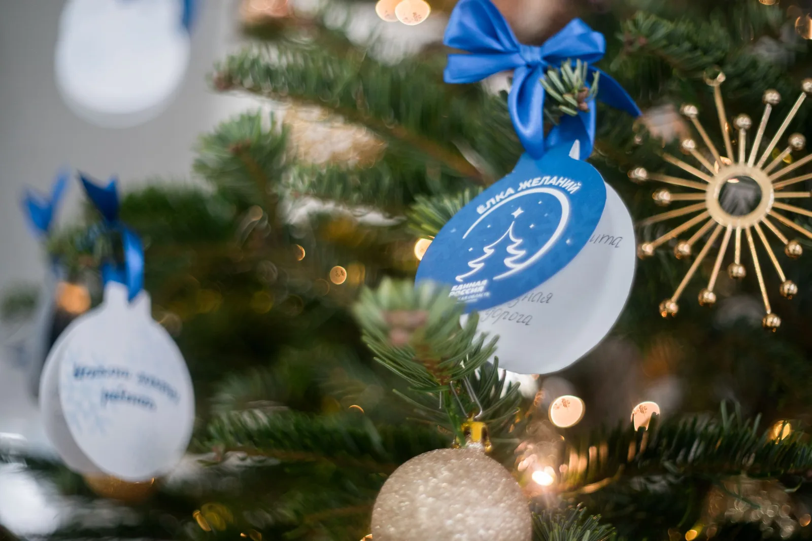 Более 100 детей поздравят единороссы Люберец и Дзержинского в рамках акции «Елка желаний»