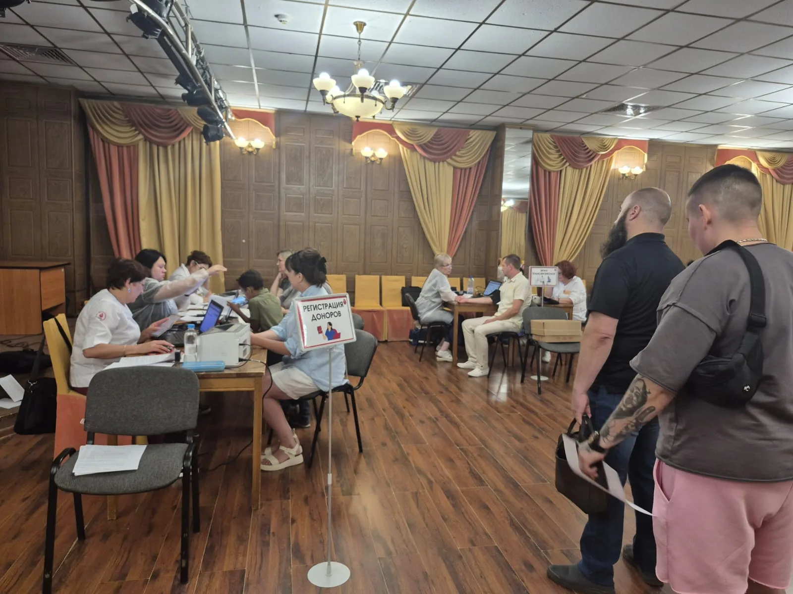 Более 20 литров крови сдали жители Люберец во время донорской акции