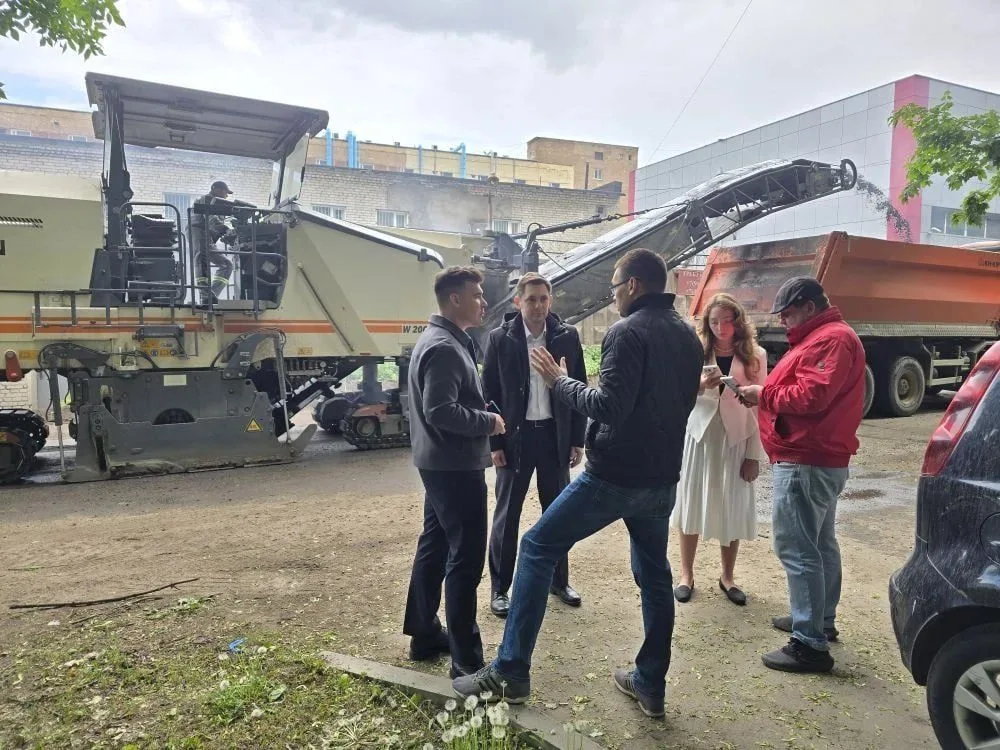 На улице Гаршина в Томилино начался капитальный ремонт дороги