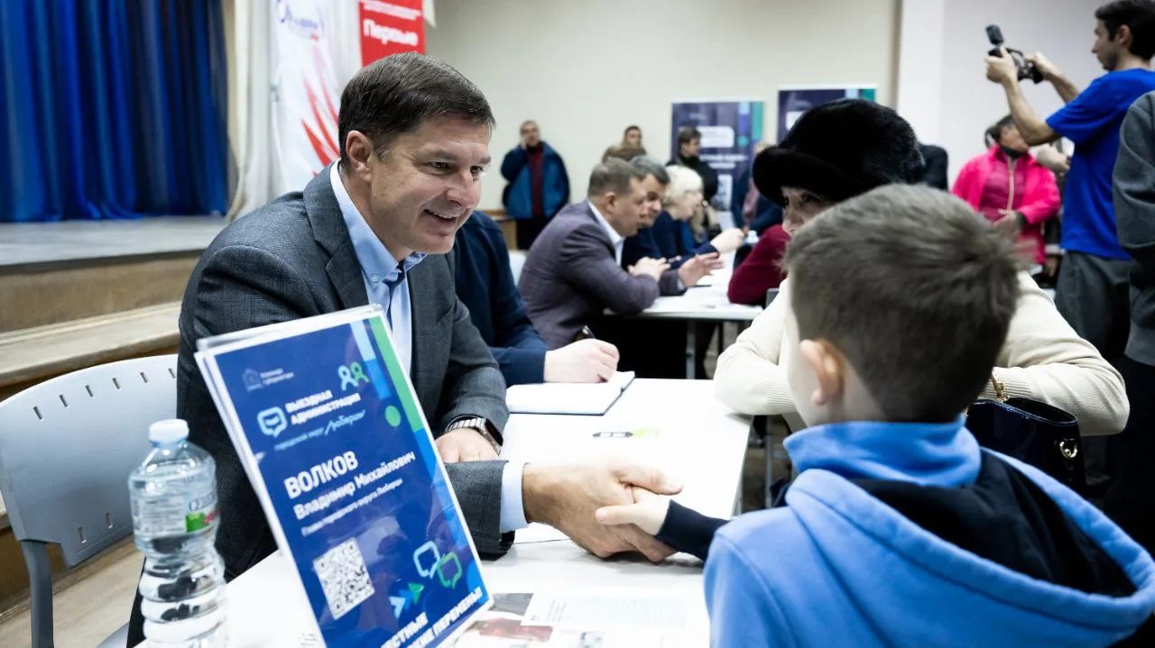 Владимир Волков проведет встречу с жителями Дзержинского в формате выездной администрации 18 ноября