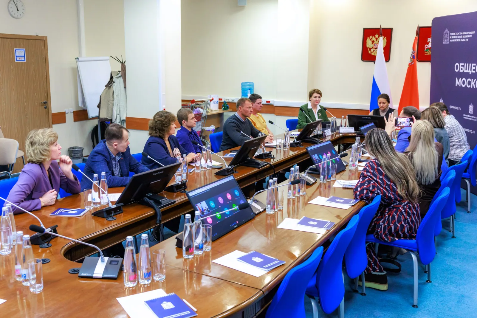 Сегодня Комель Марина Сергеевна приняла участие в заседании Межкомиссионной рабочей группы по вопросам демографии, защите семьи и детей Общественной палаты Московской области