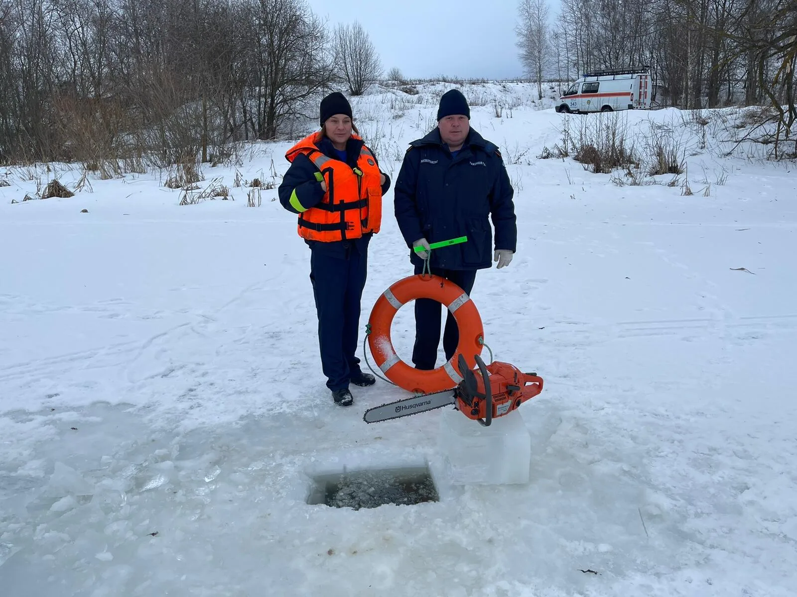 Любителям зимней рыбалки Люберец рассказали, как безопасно выбрать место ловли