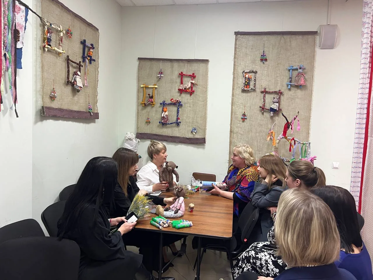 В музее Люберец работает творческое интерактивное пространство «Узелковая сказка»