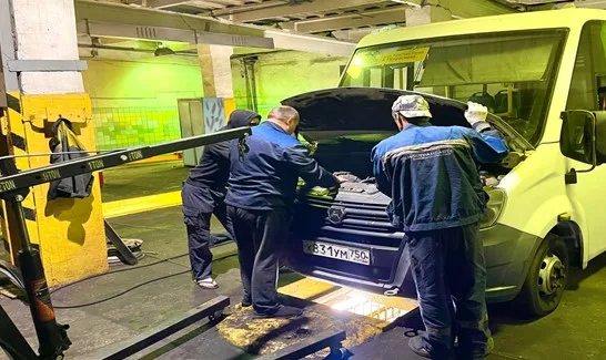 Более 730 автобусов пассажирского транспорта в Люберцах подготовили к зиме