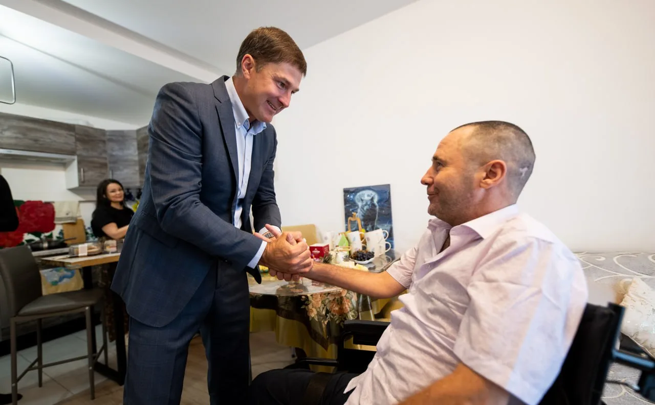 Ветерану СВО из Люберец приобрели средства для реабилитации