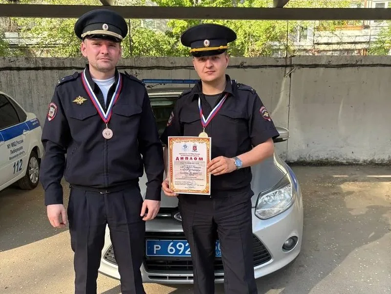 III место в соревнованиях по автомобильному многоборью заняла команда МУ МВД России «Люберецкое»