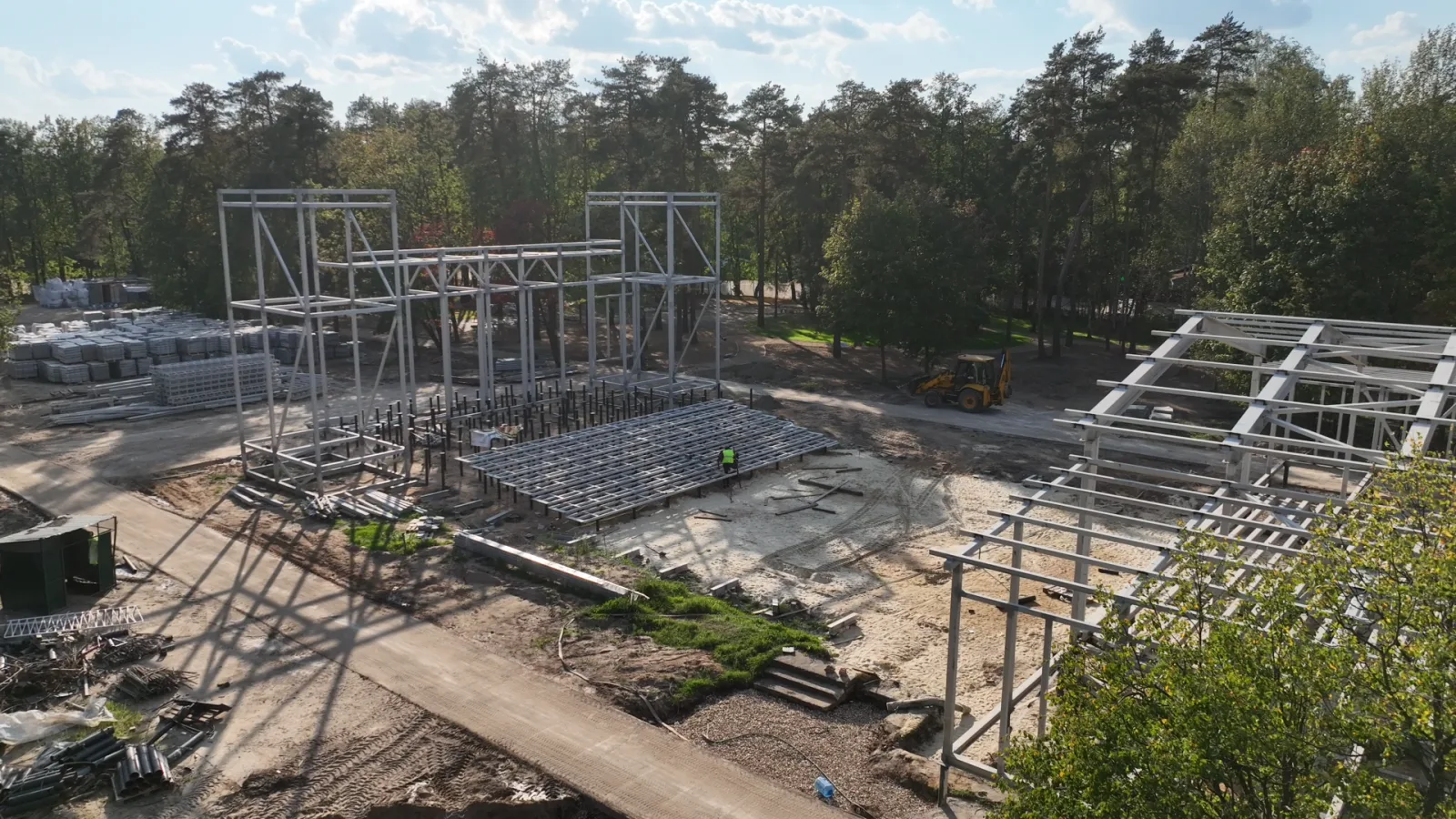 Обновленный «Летний парк» в поселке Люберец откроют осенью