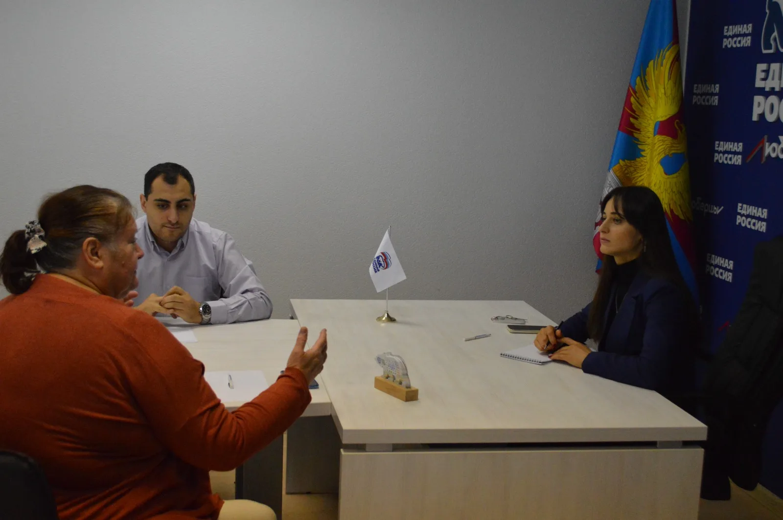 Партийцы провели традиционный юридический прием жителей Люберец