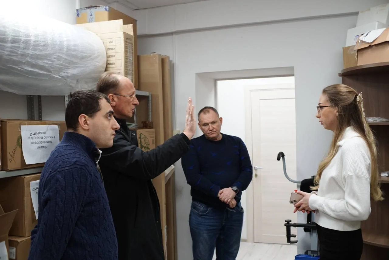 Игорь Коханый встретился с представителями Центра «Защитники Отечества» Люберец