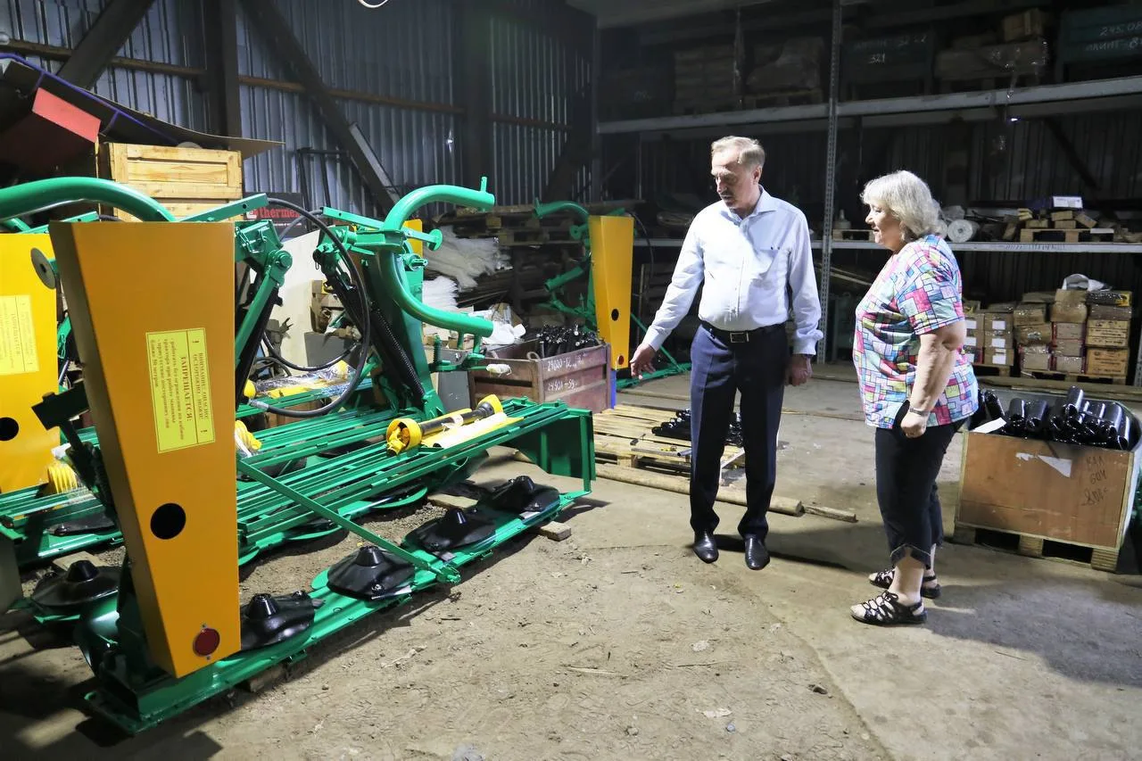 Владимир Ружицкий посетил люберецкий завод «Сельхозмаш»