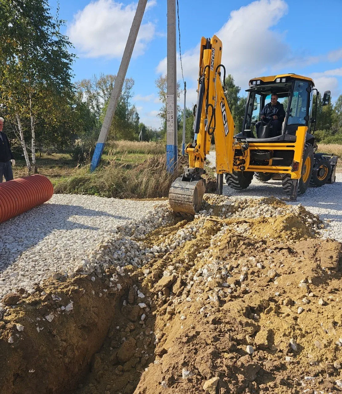 Завершилось обустройство подъездных дорог к участкам многодетных семей из Люберец