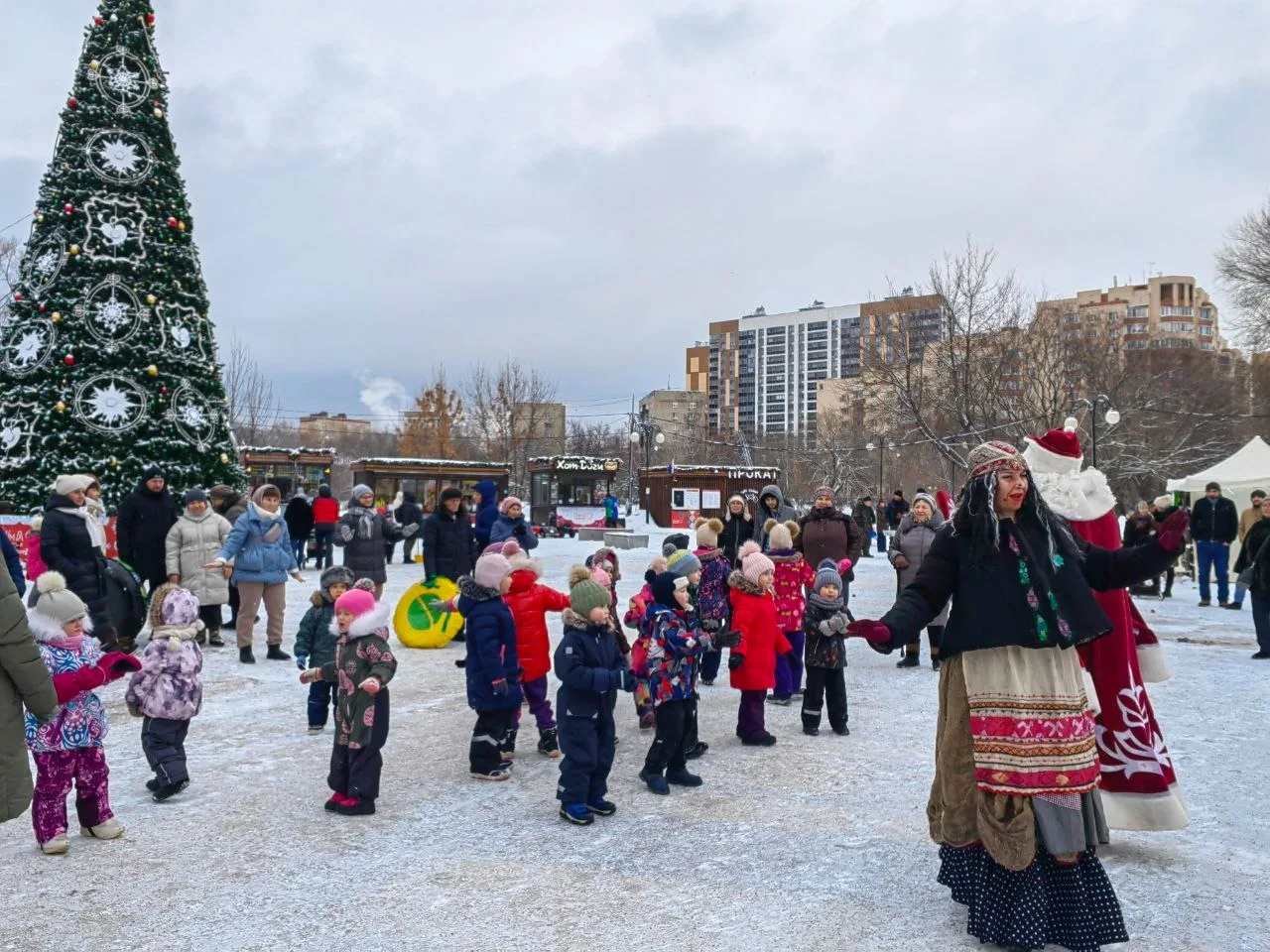 Наташинский парк Люберец стал одним из самых посещаемых в регионе в праздничные дни