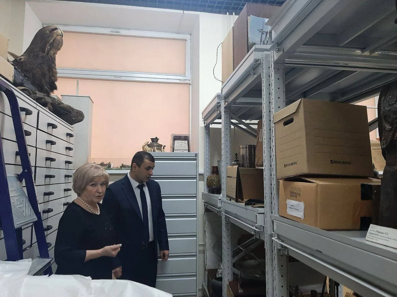 Лидия Антонова осмотрела новое оборудование в музее Люберец