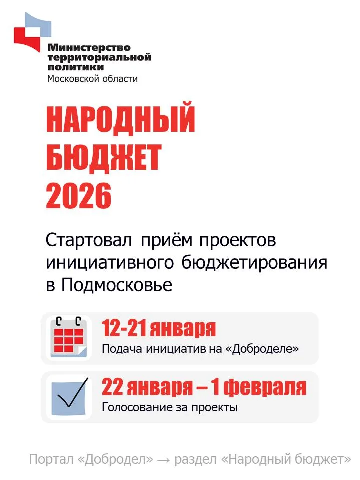 Прием проектов на инициативное бюджетирование стартовал в Люберцах