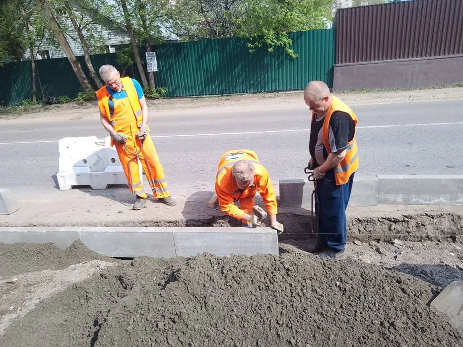 Строительство развязки с круговым движением продолжается в поселке Красково
