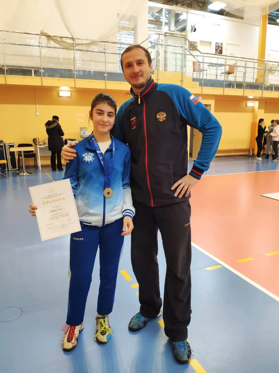 Спортсменка Люберец завоевала серебряную медаль на соревнованиях по фехтованию