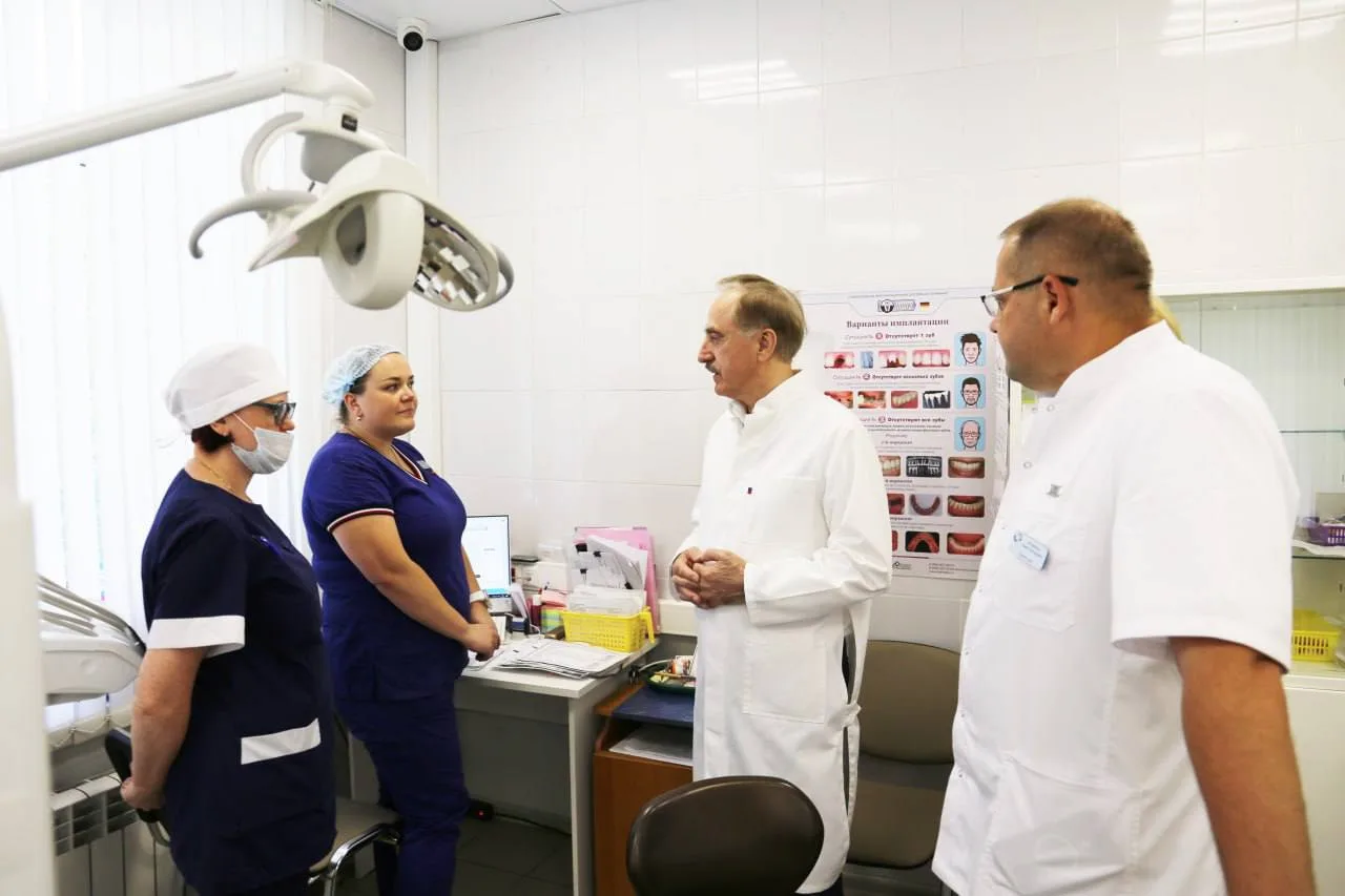 Владимир Ружицкий проверил работу стоматологической поликлиники в Люберцах