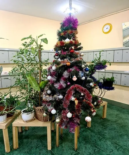 Жителей Люберец приглашают поучаствовать в конкурсе на лучшее новогоднее оформление подъездов