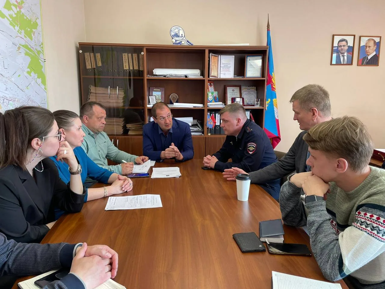 В Люберцах на комиссии по БДД рассмотрели вопросы изменения дорожных знаков