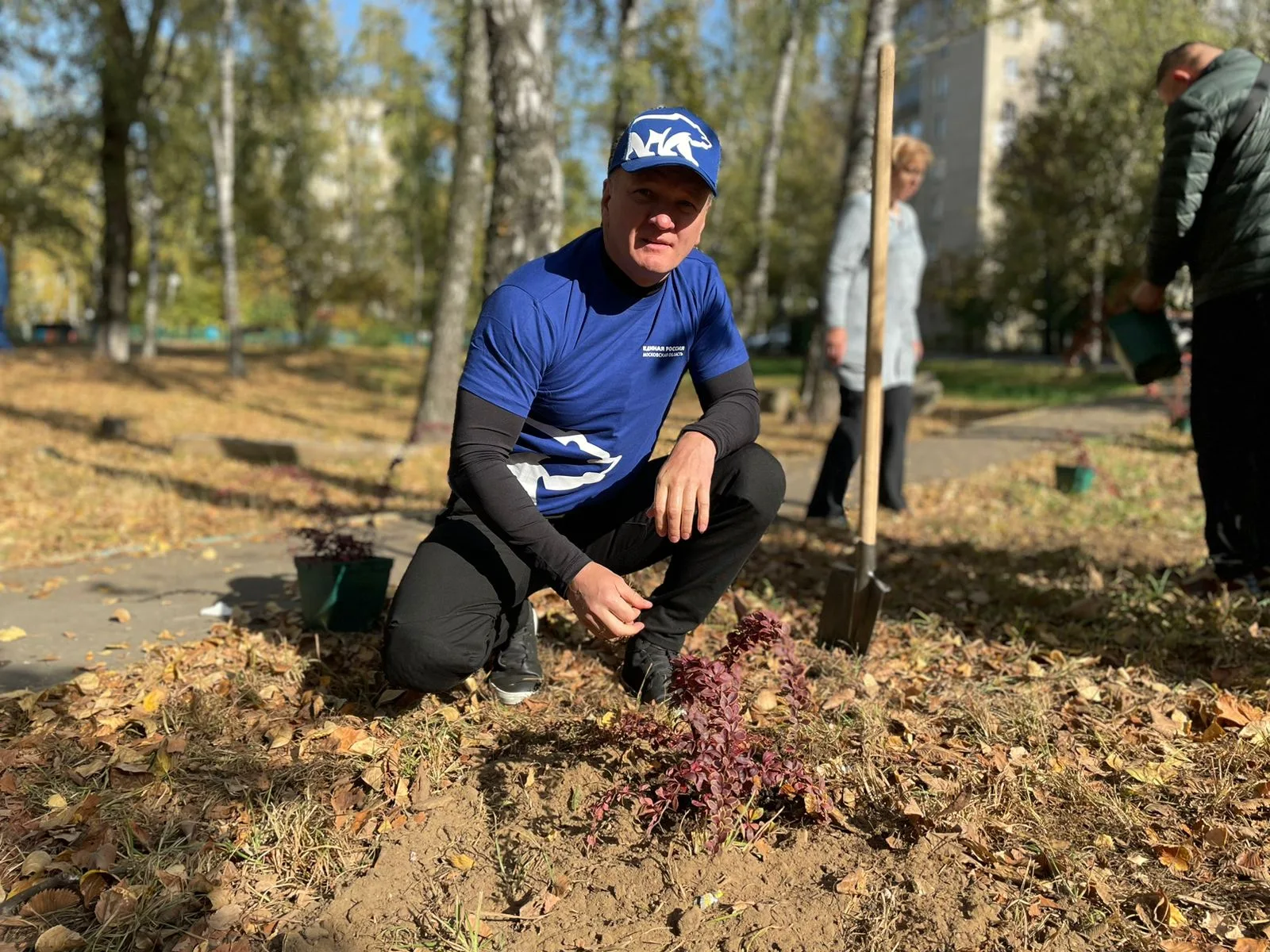 Дмитрий Дениско принял участие в экологической акции в Люберцах