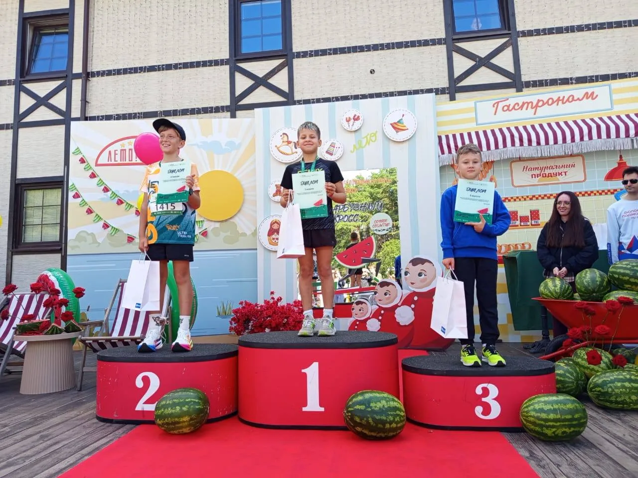 Спортсмен Люберец завоевал бронзовую медаль Арбузного кросса