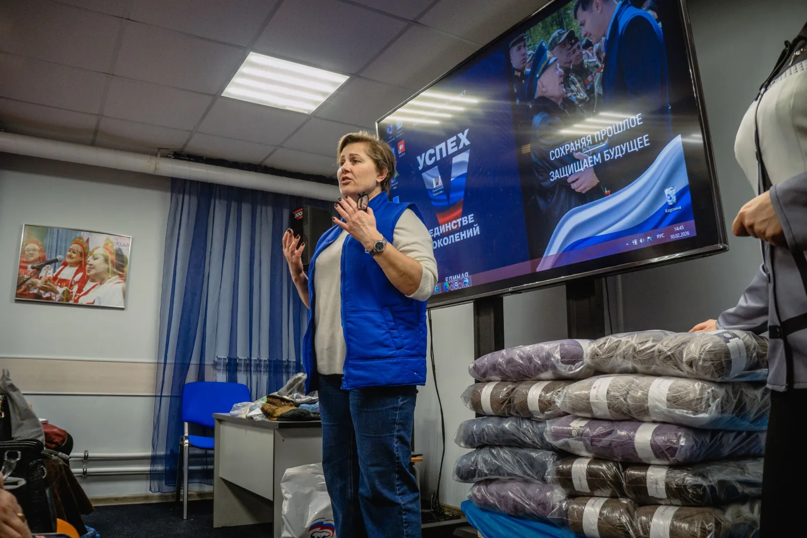 Акция «Тепло для героя» проходит в Люберцах